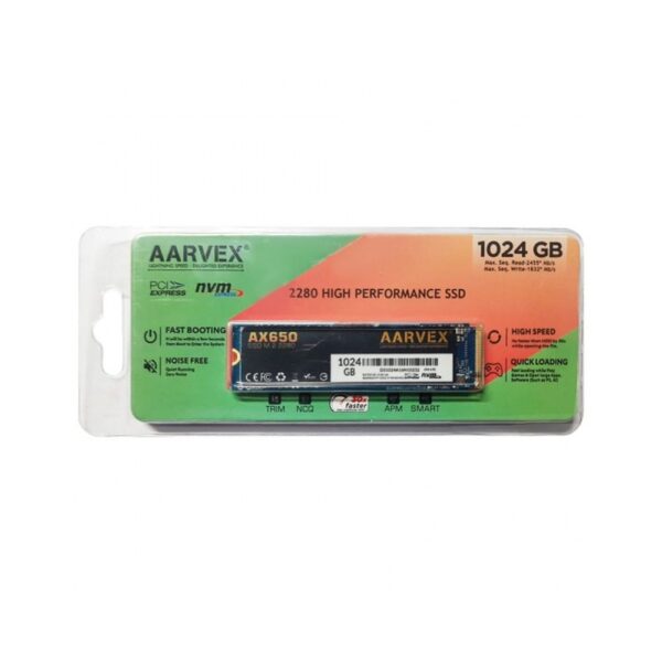AARVEX INTERNAL SSD 1TB NVME (AX650)