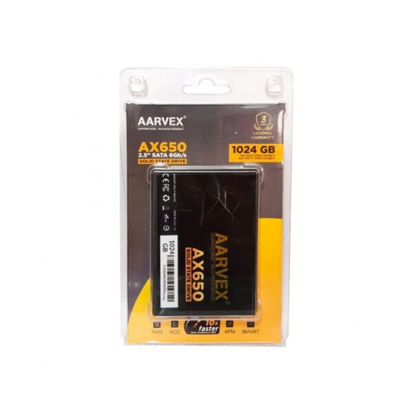 AARVEX INTERNAL SSD 1TB SATA (AX650)