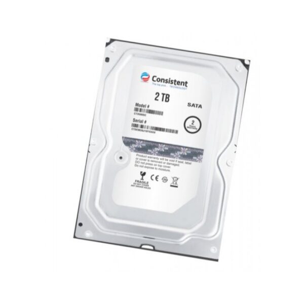 CONSISTENT PULLOUT INTERNAL HARD DISK 2TB SATA (2 YEAR) DESKTOP - Image 2