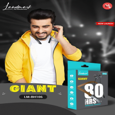 Landmark Wireless Neckband LM-BH106 Giant 80HRS Wireless Headset