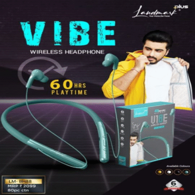 Landmark wireless neckband LM-BH88 VIBE 60HRS Playtime