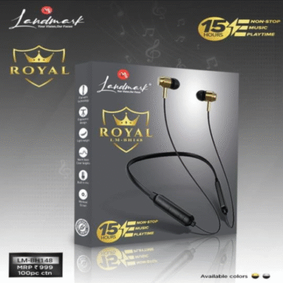 Landmark wireless neckband LM-BH148 Royal 15HRS Playtime