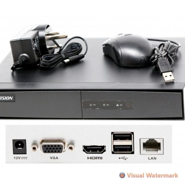 HIKVISION IP NVR 8CH (DS7108NI Q1 M) UP TO 4MP - Image 2