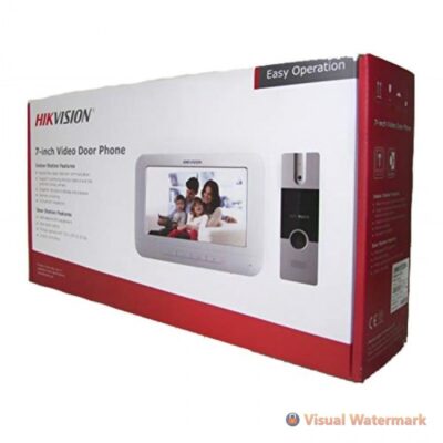 HIKVISION VIDEO DOOR PHONE WITH 7″ LCD SCREEN DSKIS204T (WITH MEMORY)
