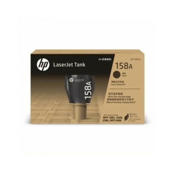 HP LASER JET TANK TONER RELOAD KIT 158A BLACK (ORIGINAL)