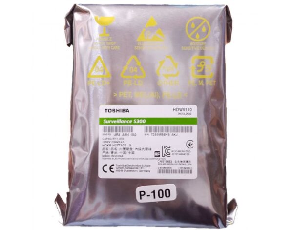 TOSHIBA SURVEILLANCE HARD DISK 1TB S300