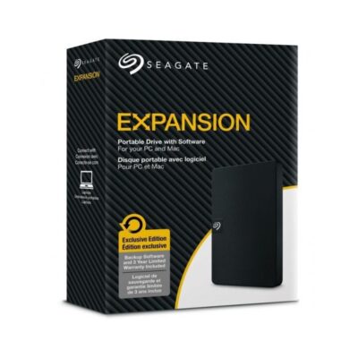 SEAGATE EXTERNAL HARD DISK 5TB EXPANSION 2.5” RESCUE