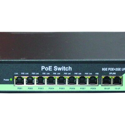 SECURELINK POE SWITCH 8 PORT GIGA (8 GIGA + 2 GIGA + 1SFP)