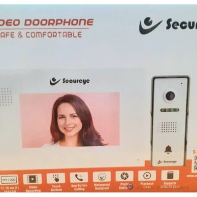 SECUREYE VIDEO DOOR PHONE WITH 7″ LCD SCREEN VDP20 (WITH MEMORY)