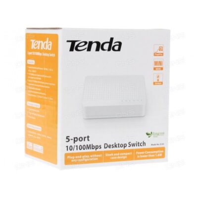TENDA DESKTOP SWITCH 5 PORT (S105) NORMAL