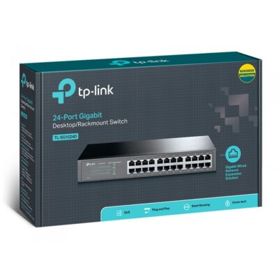 TP LINK DESKTOP SWITCH 24 PORT GIGA (SG1024D)