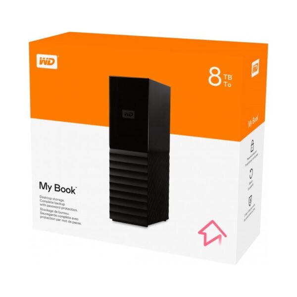WD DESKTOP EXTERNAL HARD DISK 8TB 3.5” MY BOOK