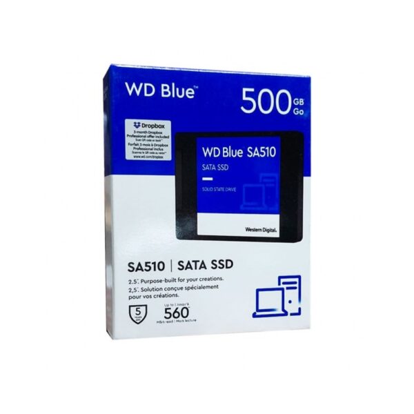 WD INTERNAL SSD 500GB SATA BLUE SA510 8523