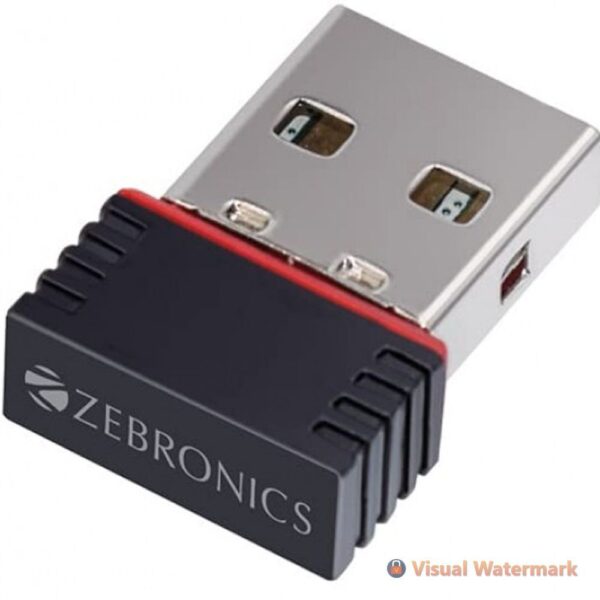 ZEBRONICS USB WIFI ADAPTER 150 MBPS (USB150WF1) - Image 2