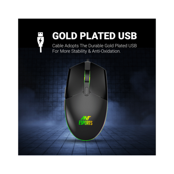 ANT ESPORTS GAMING KEYBOARD MOUSE COMBO USB KM1650 PRO BACKLIT - Image 4