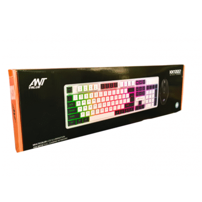 ANT VALUE GAMING KEYBOARD MOUSE COMBO USB KK1002