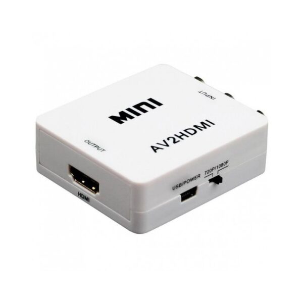 AV TO HDMI CONVERTER (FEMALE TO FEMALE)
