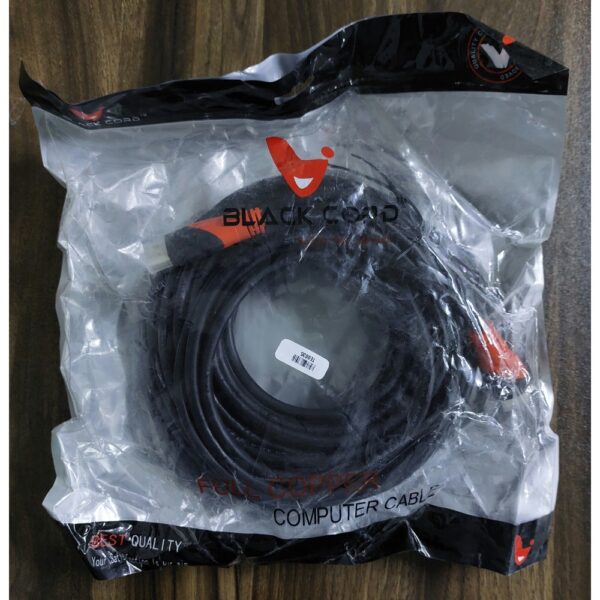 BLACK CORD FULL COPPER HDTV/VGA CABLE - Image 2