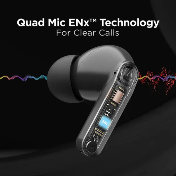 ORIGINAL BOAT AIRDOPES 121 PRO EARBUDS WITH 10MM DYNAMIC DRIVE - Image 4