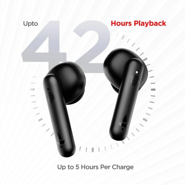 ORIGINAL BOAT AIRDOPES 148 TWS EARBUDS WITH ENVIRONMENTAL NOISE CANCELLATION - Image 2