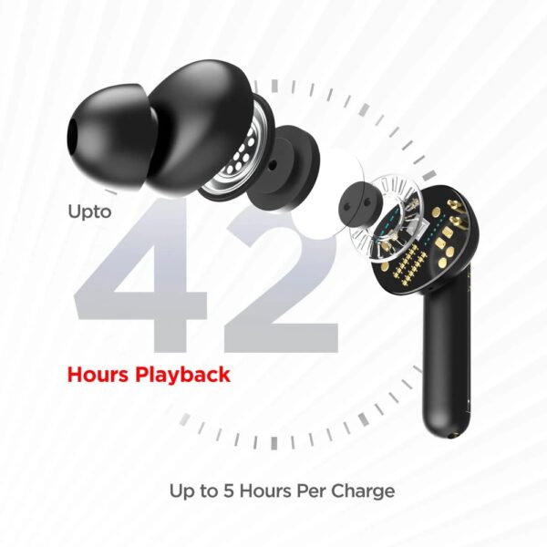 ORIGINAL BOAT AIRDOPES 148 TWS EARBUDS WITH ENVIRONMENTAL NOISE CANCELLATION - Image 3