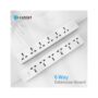 CABLET SPIKE 6 SOCKET 1 SWITCH 1.8M