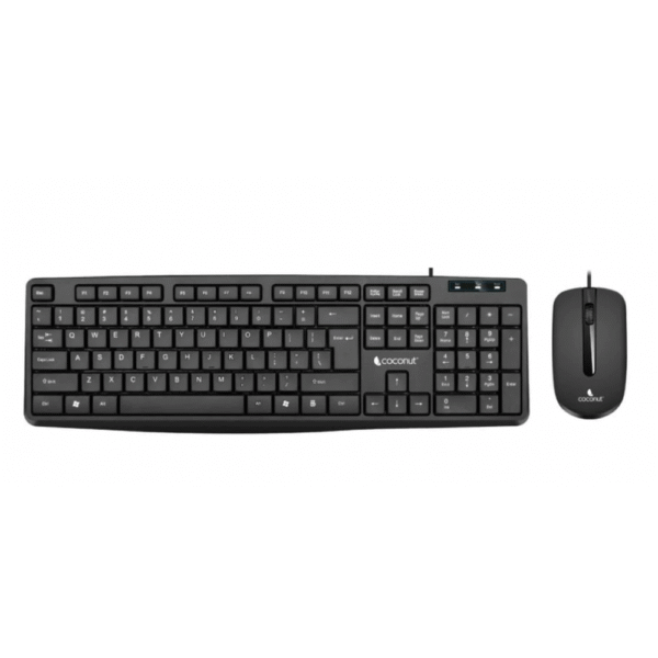 COCONUT KEYBOARD MOUSE COMBO WIRED CHERRY - Image 2
