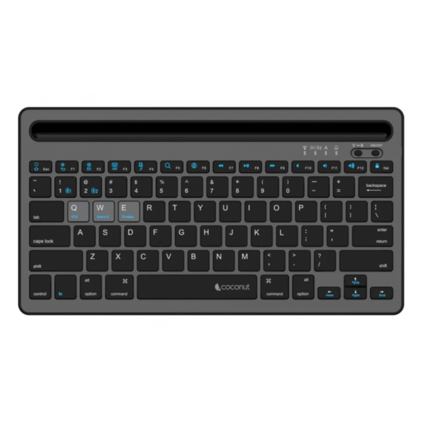 COCONUT KEYBOARD WIRELESS BLUETOOTH EVOLVE WK20 (MULTI DEVICE) - Image 2