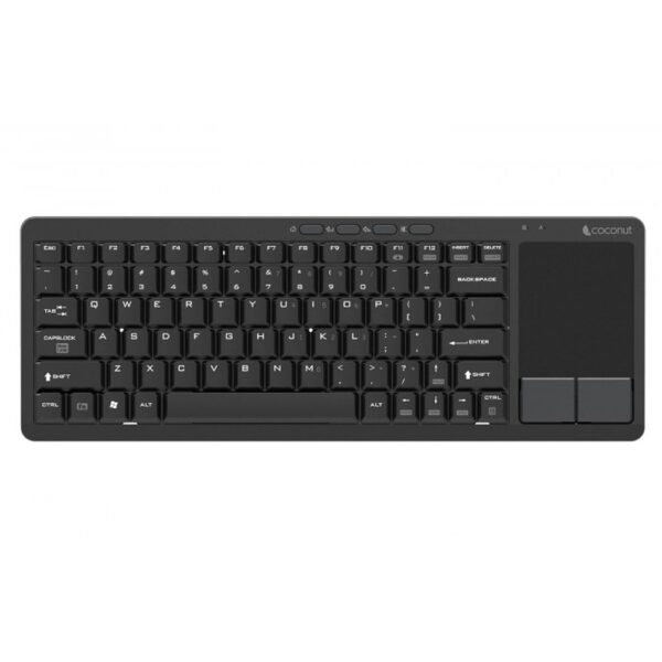 COCONUT KEYBOARD WIRELESS WITH TOUCH PAD BRAVO WK18 - Image 2