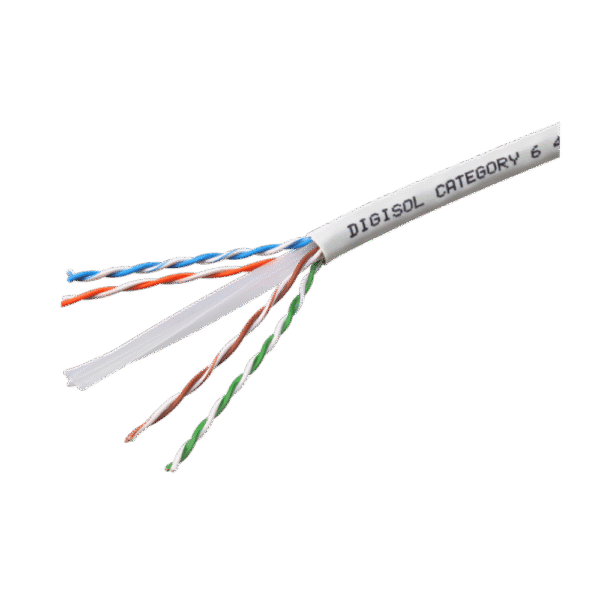 DIGISOL LAN CABLE CAT6 305M (GREY) - Image 2