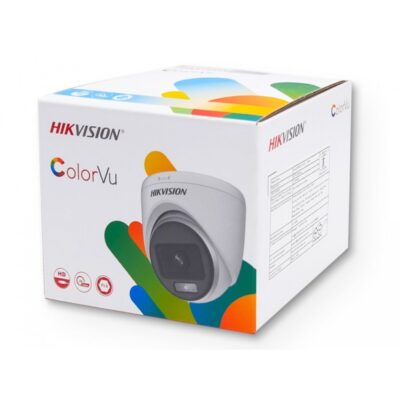 HIKVISION DOME 2MP NIGHT COLOUR (70DF0T PFS) 3.6MM BUILT IN MIC