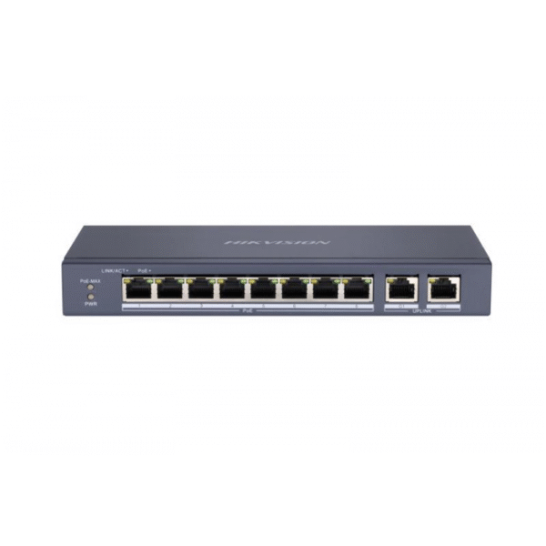 HIKVISION POE SWITCH 8 PORT (8 NORMAL + 2 GIGA UPLINK) 3E0310P - Image 2