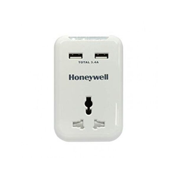 HONEYWELL POWER EXTENTION PLUG WITH 2 USB PORT