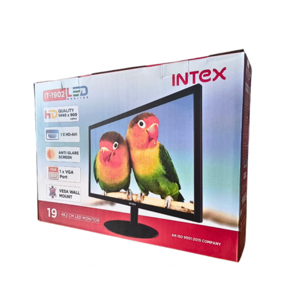 INTEX LED 19” IT1902 HDMI | VGA - Image 2
