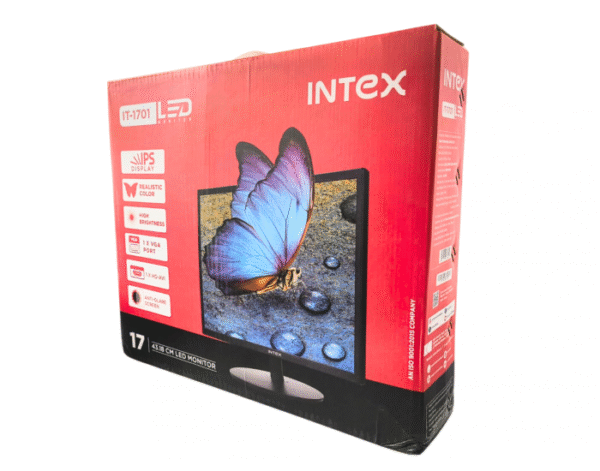 INTEX LED 17” IT-1701 HDMI | VGA HD|IPS PANEL