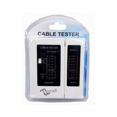 LAN CABLE TESTER MULTYBYTE (9V BATTERY REQUIRED)