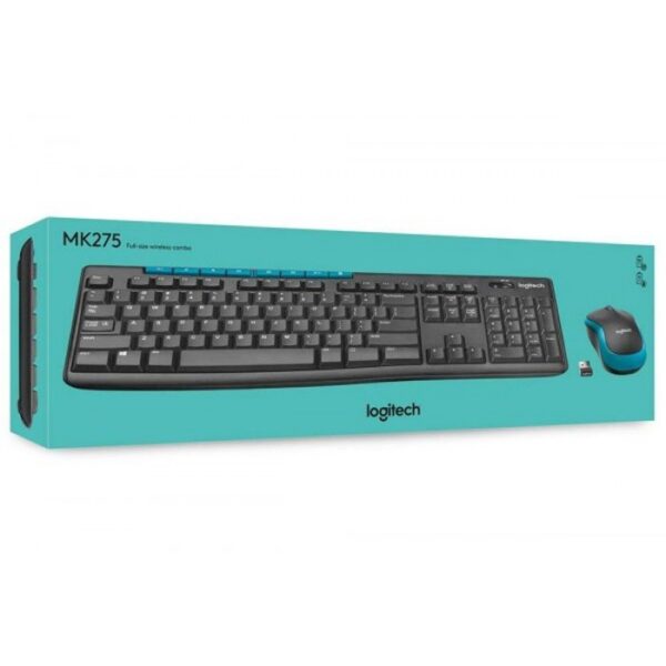 LOGITECH KEYBOARD MOUSE COMBO WIRELESS MK275