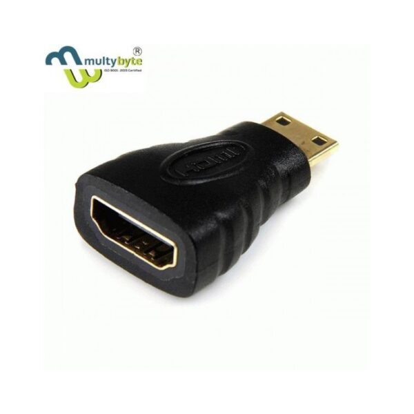 MULTYBYTE MINI HDMI TO HDMI CONNECTOR