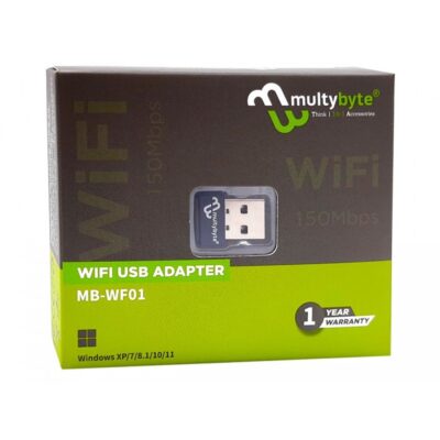 MULTYBYTE USB WIFI ADAPTER 150 MBPS (MB-WF01)