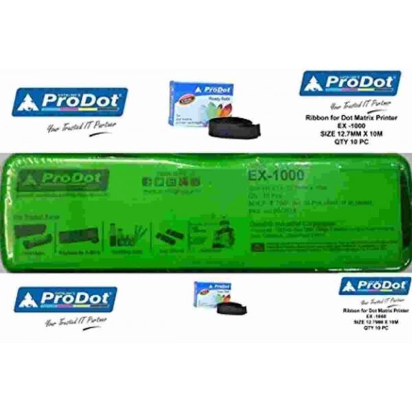 PRODOT RIBBON 12.7MM X 10M (EX1000)