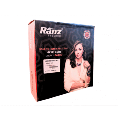 RANZ HDMI CABLE 15M 4K 30HZ 1080P WITH ETHERNET 10.2GB/S SPEED