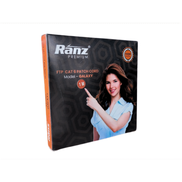 RANZ PATCH CORD CAT6 1M FTP