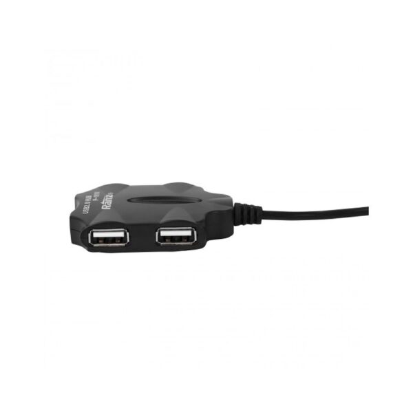 RANZ USB HUB 4 PORT 2.0 CABLE 1MTR (SUPPORT 1TB) - Image 2