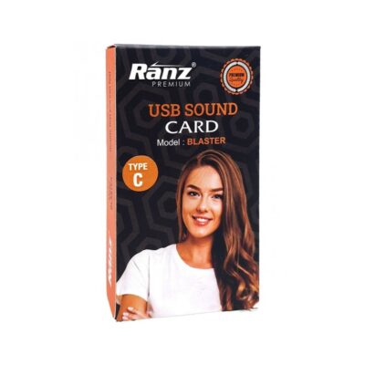 RANZ USB TO SOUND 7.1 (METAL) BLASTER TYPE C PREMIUM