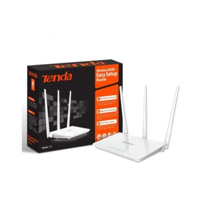 TENDA WIRELESS ROUTER F3 300 MBPS