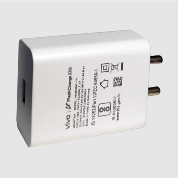IMPORTED VIVO 44W FLASH CHARGING ADAPTOR - Image 2