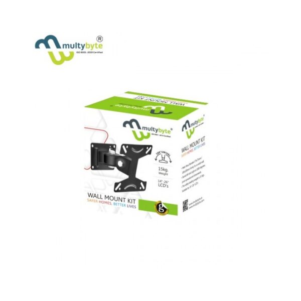 WALL MOUNT FOR TV|LED 14" TO 26" MOVEABLE MULTYBYTE