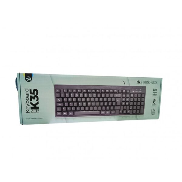 ZEBRONICS KEYBOARD USB ZEB K35