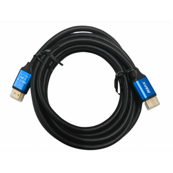 RANZ HDMI CABLE 1.5M 4K 30HZ 1080P WITH ETHERNET 10.2GB/S SPEED - Image 2