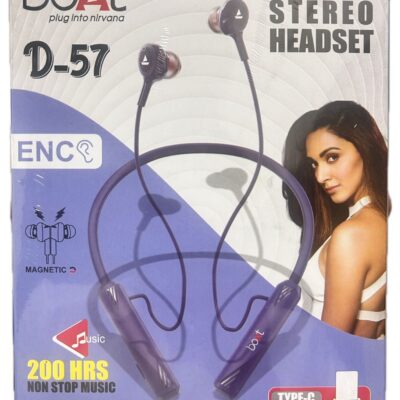 Boat Wireless Stereo Headset D-57 Wireless NeckBand